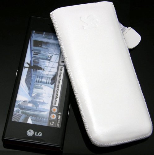 Original Suncase Leder Etui Tasche speziell fuer LG BL40 / BL-40 / Lasche mit Rueckzugfunk Preisvergleich
