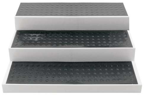 Copco 2555-9624 Narrow Non-Skid 3-Tiered Shelf Organizer