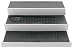 Copco 2555-9624 Narrow Non-Skid 3-Tiered Shelf Organizer