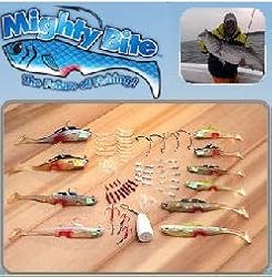 Mighty Bite Fishing Lures Complete Basic Kit