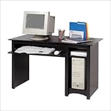 IMAGE OF Sonoma Black Computer Desk - Prepac BDD-2948