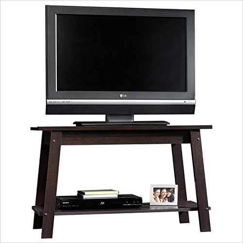 Sauder Beginnings TV Stand in Cinnamon Cherry