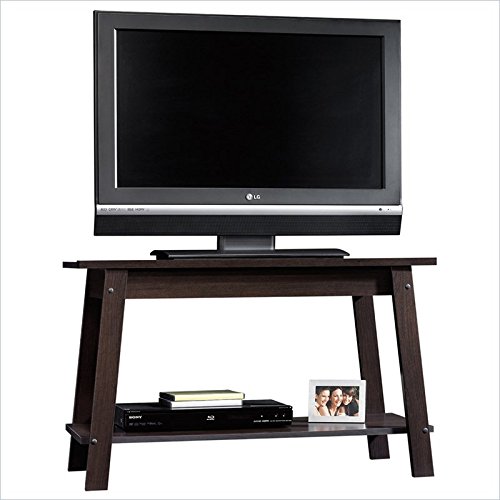 Sauder Beginnings TV Stand in Cinnamon Cherry