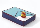 BLANKET CHEST 70L X 46 X 15CM PDQ - DARK BLUE/TURQUOISE