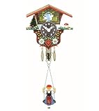 Black Forest Clock Swiss House, incl. batterie