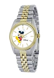 Disney Men's D098S775 Mickey Mouse Two-Tone Bracelet Watch