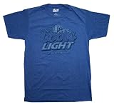 Coors Light Silver Bullet Logo Vintage Style Faded Beer Alcohol Adult T-Shirt Tee