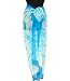 Beach Wrap Sarong Pareo Sea Horse Blue Aqua Design 42"x60"
