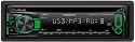 Kenwood KDC-3054UG Autoradio (CD/MP3-Tuner, USB und AUX-IN, gr&uuml;n)