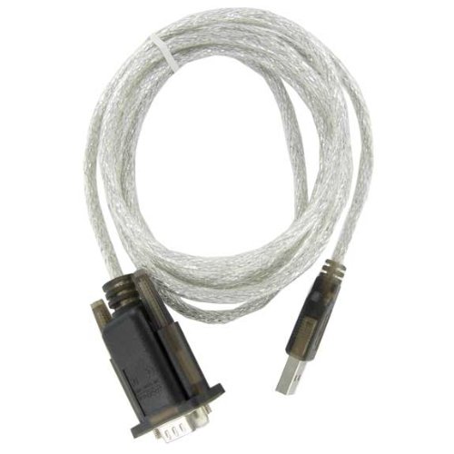 SF Cable, 1 ft USB to Serial RS232 DB9 Adapter with Screw (Prolific Chipset) On Sale