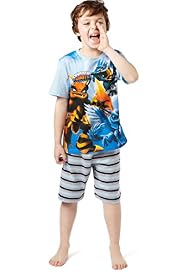 Cotton Rich Skylanders Short Pyjamas