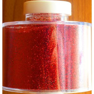 Large Red Glitter Pot (100gm)