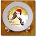 Chirstmas Horse - 8 Inch Porcelain Plate