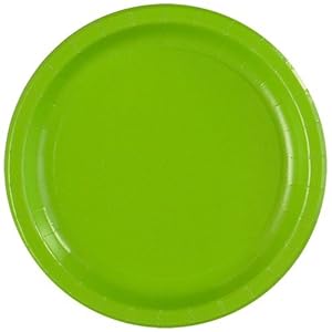 Lime Green Dinner Plates (24 count)