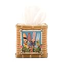 Board Meeting Tissue Box Cover - Multicolor
