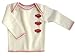 Organic Cotton Plum Tee Long Sleeve Red