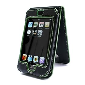 Eco-nique - "Climate Positive / Eco-Friendly" - Premium Napa Leather Cover Case - Apple iPod iphone - 8GB/16GB