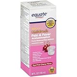 UPC 681131016605 product image for Equate Children's Cherry Pain & Fever Acetaminophen Pain Reliever/Fever Reducer  | upcitemdb.com