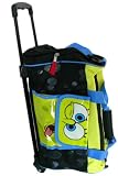 Nick Jr Wheeled Duffle Bag - Smile Spongebob Luggage Bag