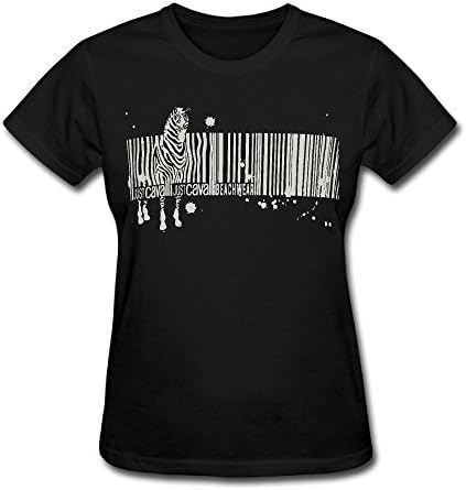 Zebra Store569 Girls' Round-Neck Screw Neck Zebra T Shirt Soft Unique Colors