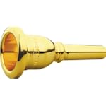 Schilke Standard Series Tuba Mouthpiece in Gold, Helleberg Ii Gold