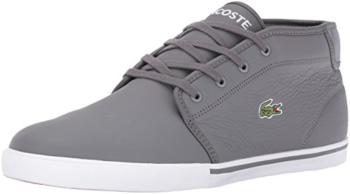 Lacoste Men's Ampthill G416 1 Fashion Sneaker, Grey, 13 M US