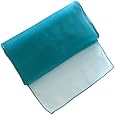 OurWarm Teal Blue Organza Table Runner 12"x 108" (Inch) Wedding Party Table Decoration
