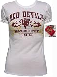 Sporting Goods : Manchester United FC - Red Devil Girls Shirt - small