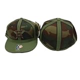 Houston Astros MLB Green and Brown Camouflage Cooperstown Collection Fitted Baseball Hat / Cap