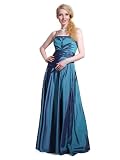 CityGirl - 3424 Abendkleid Ballkleid 1-teilig in Petrol Gr. 34-42