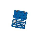 Draper Expert 02367 18-Piece 3/8-Inch Square Drive Metric Socket Set