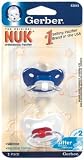 Gerber NUK Classic Silicone Pacifier, Size 2, (2-Count) BPA Free (4-Pack)