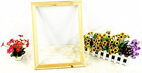 Solid Wooden Frame (4 Stick a Set) for Oil Painting 16''x20'', 40x50cm with Thumbtacks + 3X Card Magnifier (16x20)