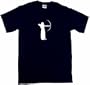 Archery Bow And Arrow Girl Kids T Shirt In 5 Colors 2T thru Youth XL