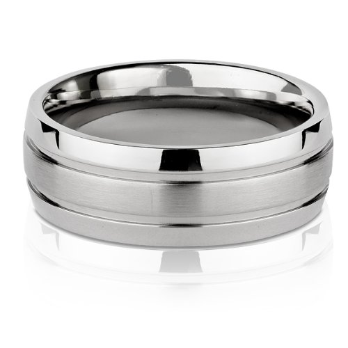 Men's Titanium Band 8mm - Size 9