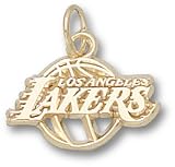 Los Angeles Lakers Pendant - 10K Gold Team Logo