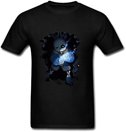 Uk Httsj Black Undertale Sans's Indignation Energy Male Clothing Medium