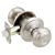 Schlage F10VGEO619 Georgian Passage Knob, Satin Nickel