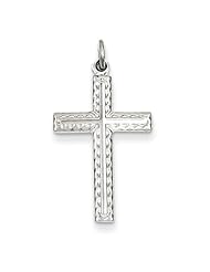 Sterling Silver Cross Charm