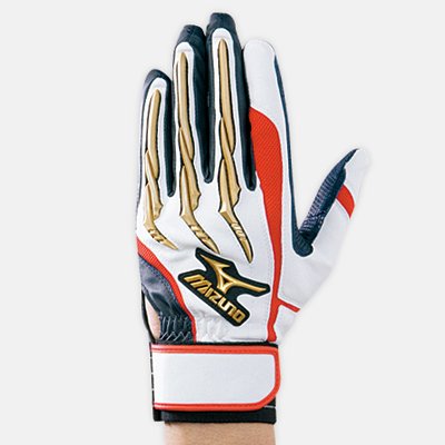 限定品！　野球日本代表モデル＆カラー！ mizuno(ミズノ） ミズノプロ　バッティンググラブ　2EG753　両手用　