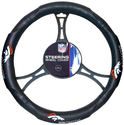 The Northwest Company Northwest NFL Denver Broncos Steering Wheel Cover