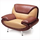 Kit Carson Leather Chair by 