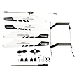 Quick Wear spare Parts(balance bar/connect buckle/main blade grip set/bottom fan clip/inner shaft/Tail Rotor of RC Helicopter 9101 + Main Blade A B 9101-04 Quick Wear spare Parts(balance bar/connect buckle/main blade grip set/bottom fan clip/inner shaft/Tail Rotor of RC Helicopter 9101 + Main Blade A B 9101-04