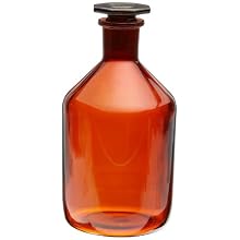Wheaton Amber Glass Narrow Mouth Reagent Bottle