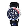 Orient Men's CEM65003D Blue and Red Bezel Automatic Rubber Strap Dive Watch