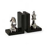 Imax 60091-2 Set of 2 Chess Players Bookends
