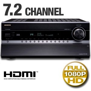 Onkyo HT-RC180 7.2-Channel A/V Surround Home Network Receiver (Black)