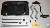 Battery Tray & Hold-Down Set for 1966 1967 1968 1969 MoPar B-Body: 1966-69 Plymouth Belvedere - GTX - RoadRunner - Satellite & Dodge Charger - Coronet - SuperBee