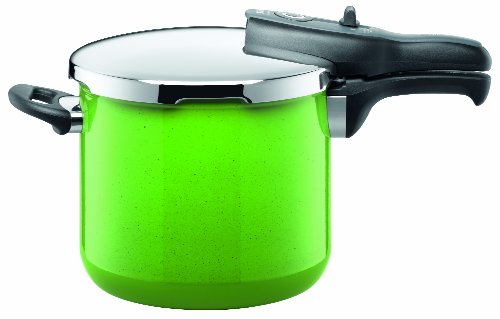 Silit 8207171714 Sicomatic T-Plus Schnellkochtopf 6,5 Liter lemon green ohne Einsatz