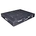 Vestil PLP2-4840-BLACK Black Polyethylene Pallet with 4 Way Entry, 6600 lbs Capacity, 40" Length, 48" Width, 6" Height